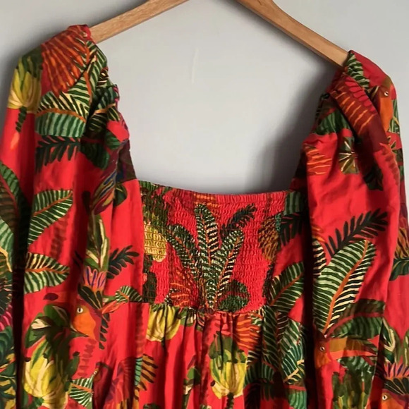 FARM Rio Red Forest Birds Romper - Picture 9 of 14